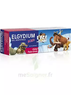 Elgydium Age De Glace Pâte Dentifrice Fraise Givrée Kids 2/6ans 50ml à GUJAN-MESTRAS