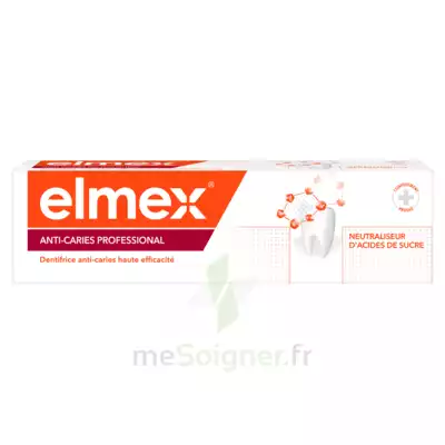 Elmex Anti-caries Professional Dentifrice T/75ml à GUJAN-MESTRAS